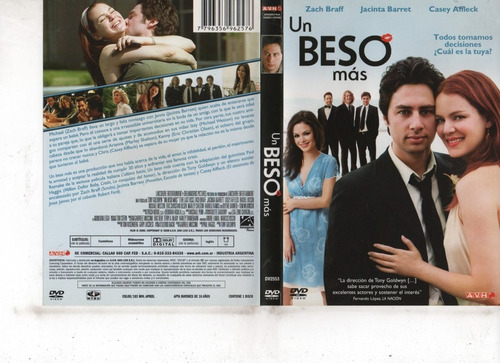 Un Beso Más - Dvd Original - Buen Estado