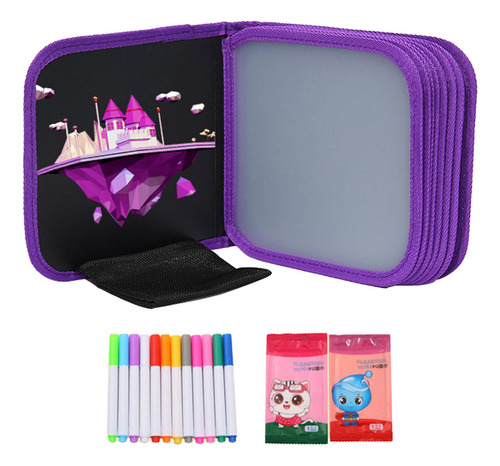 Juego De Libros De Borrables, Juguetes De Pintura, Estilo B