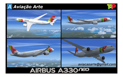 Aeronave Para Simulador - Frota Airbus A330-900neo Tap