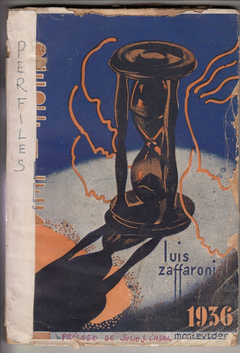 1936 Perfiles Luis Zaffaroni Uruguay Tapa Rodolfo Henestrosa (Usado)