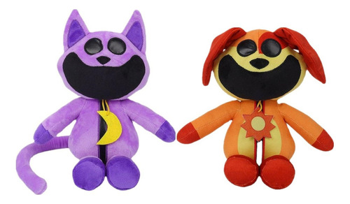 Muñeca Juguete Smiling Critters Peluche Catnap Dogday 2pcs