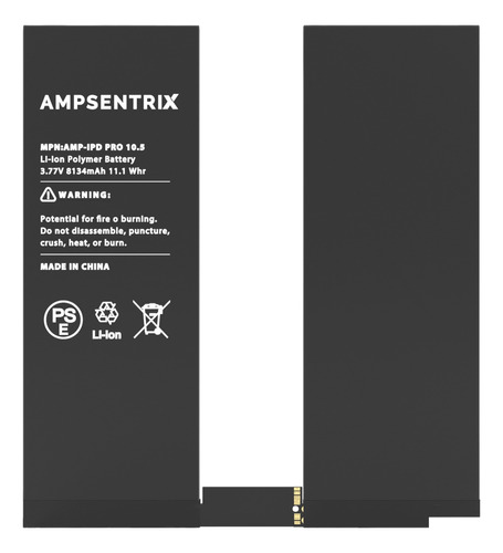 Batería Ampsentrix Para iPad Pro 10,5