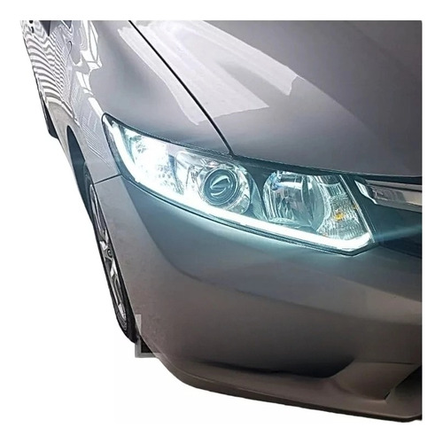 Barra Led 60 Cm Farol Drl Funçao Seta Civic 2013 2014 2015