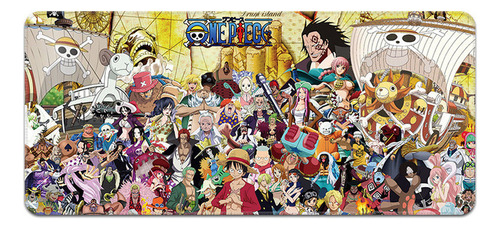One Piece Juego De 2 Alfombrillas De Ratón Grandes Luffy