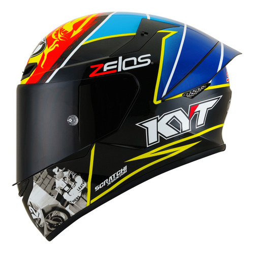 Capacete Kyt Tt-course Original  Xavier Simeo Champion