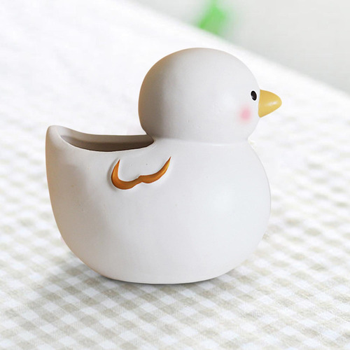 New.. Lovely Duck Planters Cactus Pot Planta Decorativa