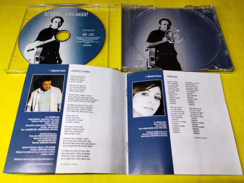 2 Cds Serrat Eres Unico Vol 1 Y Vol 2 Originales (Usado)