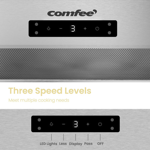 Comfee' Range Hood 27 Inch Built-in/insert Vent Hood 450 Cfm