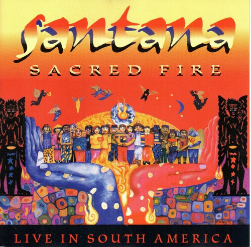 Cd Santana - Sacred Fire - Live In South América