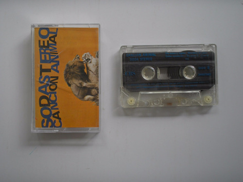 Soda Stereo Cancion Animal  Cassette Printed Colombia 1990