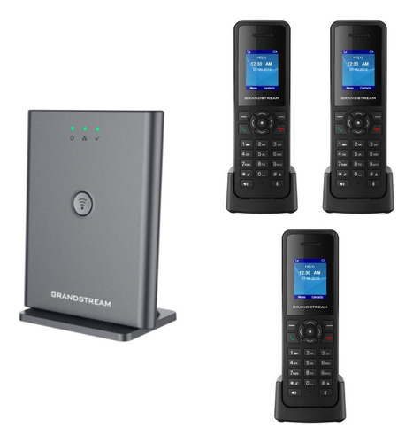 Base Teléfono Grandstream Dp752 + 3 Handy Dp720 