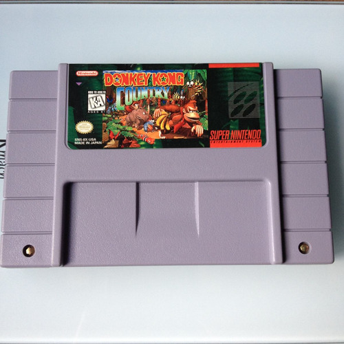 Fita Donkey Kong Country 1 Original - Super Nintendo 12x