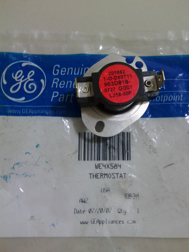 Termico Secadora General Electric We4x584 Pregunt Disponibil