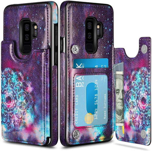 Funda Para Samsung Galaxy S9 Plus, Mandala/violeta/billet...