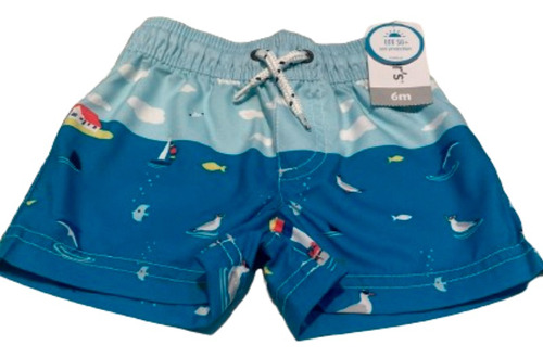 Traje De Baño Carter's  -  6m  -   Sailboat Swim Trunks