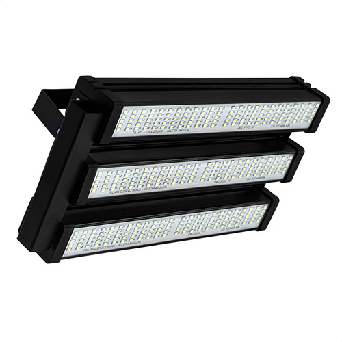Refletor De Led Bivolt Com 3 Módulos Iluminação Externa