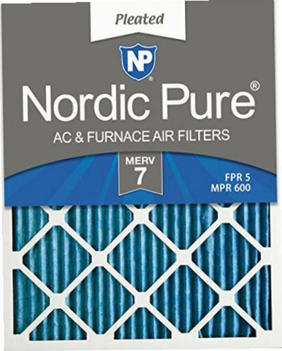 Nordic Pure Merv 7 Filtro Plisado Ac Para Muebles, Caja De