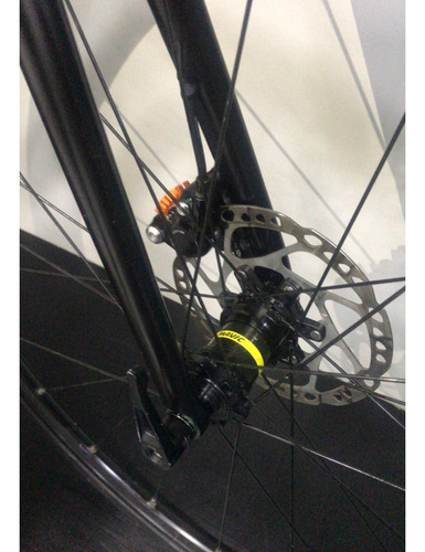 Bicicleta Cannondale Supersix Evo M 11v Seminova Cor Preto