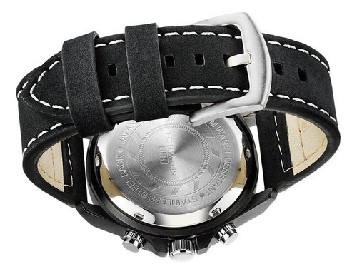 Reloj Electrónico Impermeable De Cuero Kat-wach Led