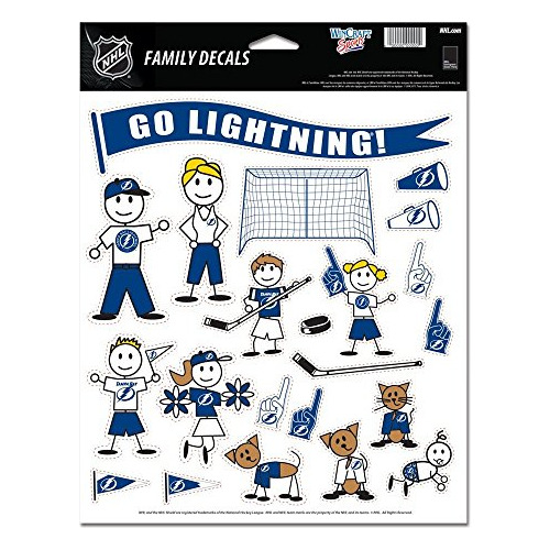 Nhl Tampa Bay Lightning Espíritu De Familia Hoja De Ca...