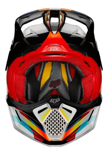 Imagen 6 de 6 de Casco Motocross Fox V3 Motif #21768-080