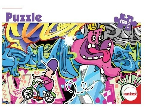 Antex 3044 Puzzle 100 Pz Graffiti Milouhobbies