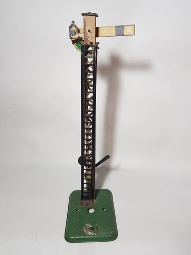 Imagen 5 de 10 de Antigua Señal Ferromodelismo Hornby Meccano Englan Mag 58651