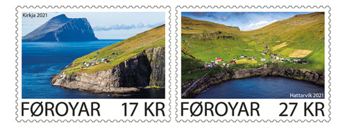Ilhas Foroyar 2021 Série 2 Selos Povoado Ilha Fugloy Turismo