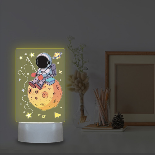 Lámpara De Mesa, Luces Nocturnas Led, Carga Usb, Luz Nocturn