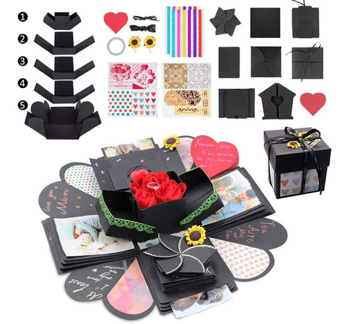 Â  Eati E Explosion Gift Box, Lo E Memo Y Diy Hoto Alb...