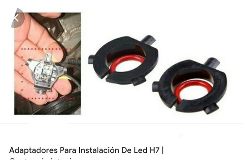 Adaptador H7 Xenon Creeled Hyundai Santafe Genesis Veloster 