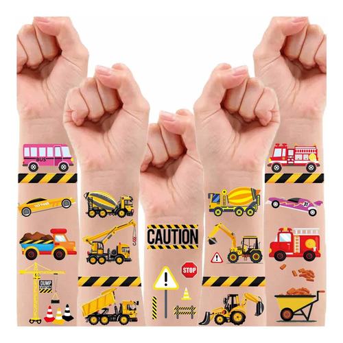 110 Piezas De Tatuajes Temporales Para Coches Y Camiones Par | Meses sin  intereses