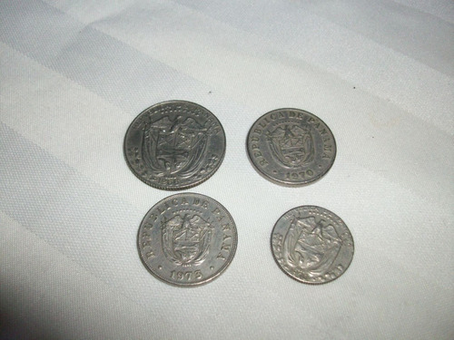 Moneda Lote Antiguo Coleccion/panama Descontinuado 66/70/73