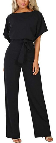 Palazzo, Jumsuit Casual Largo Senegal Overoles Mujer Fs7