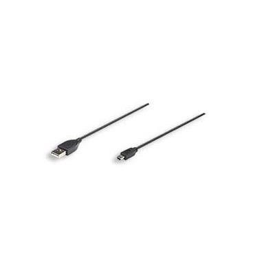 Manhattan - Cable Usb V2.0 A-mini B 1.8m Negro  