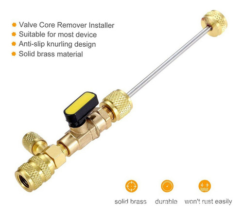 R410a R22 Hvac Herramienta Extractor De Núcleo De Válvula