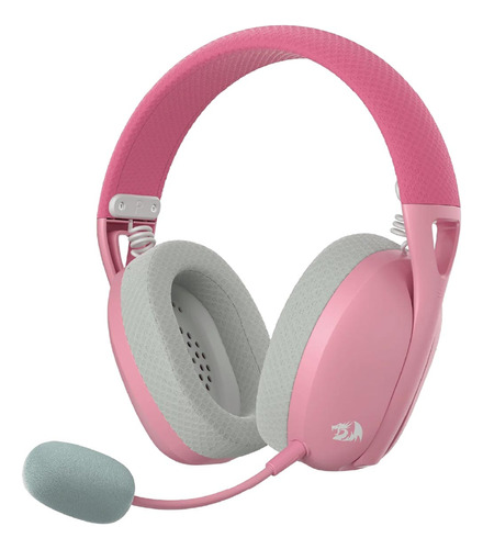 Auriculares Gamer Redragon Ire Pro Wireless H848 Pink