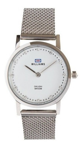 Reloj Mujer Okusai Williams Wid0055 -anl-7h Acero 