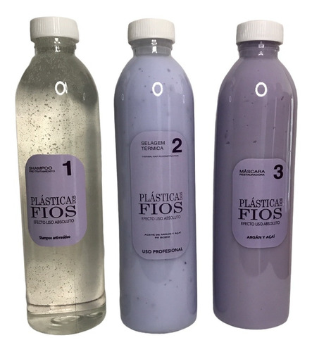 Plastica Dos Fios  Kit  250 Ml