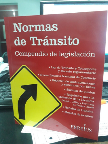 Libro Normas De Transito Compendio De Legislacion