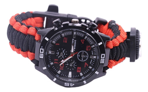 Reloj De Supervivencia Al Aire Libre, Pulsera Multifuncional
