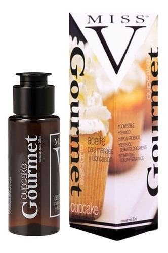 Aceite Y Lubricante Intimo Miss V Comestible Sabores 