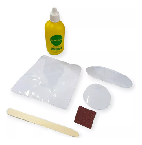 Kit  Reparacion Parches Inflable Trajes Botas Waders Vinilo