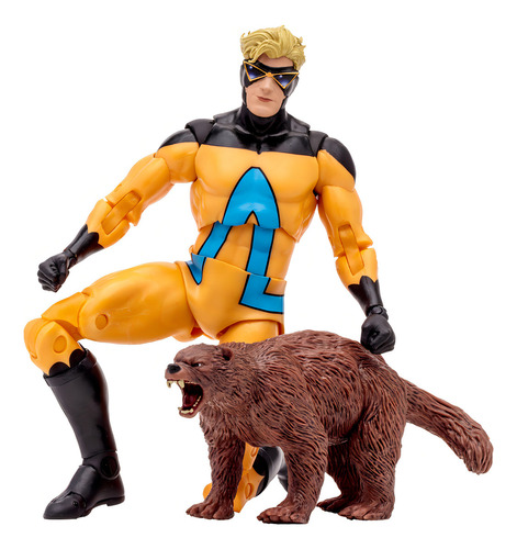 Mcfarlane Figura De Accion: Dc Comics - Animalman Gold Label