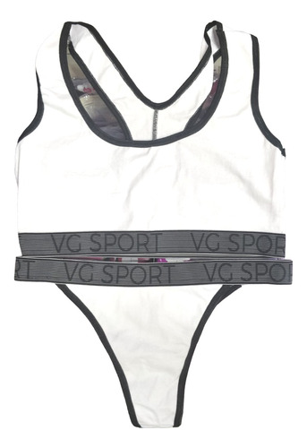 Conjunto Top Deportivo Y Vedetina Elastico G11 2151g