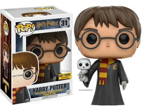 Funko Pop Harry Potter With Hedwig Hot Topic Exclusive