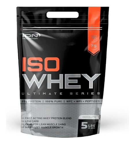 Isowhey Protein 5lbs - Idn Nutrition !! Sabor Chocolate