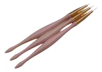 Comprar Pincel Liner Pack X3 Para Uñas Kit De 3 Pinceles Liner