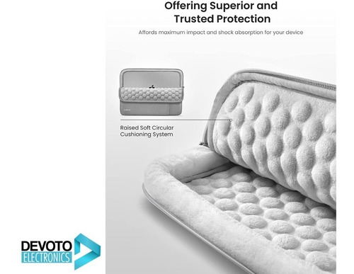 Funda Macbook Air 13 Tomtoc + Protector Cargador