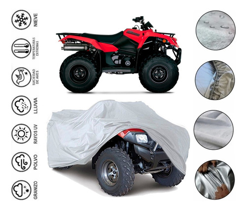 Protector Afelpada Moto Suzuki Kingquad 400